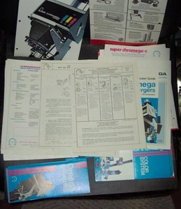Simmon - Omega Darkroom Sales, Phamplets, Catalogs, and Flyers 1970's - Picture 1 of 1