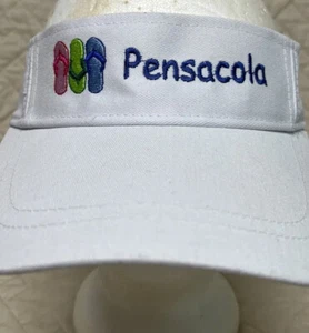 Pensacola Visera Blanca Correa Ajustable - Imagen 1 de 8