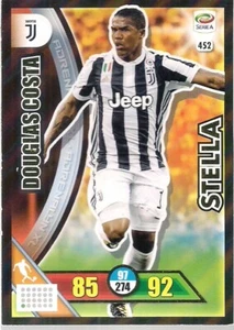 CARD CALCIATORI SERIE A 2017-18 ADRENALYN 452 DOUGLAS COSTA STELLA - Imagen 1 de 1