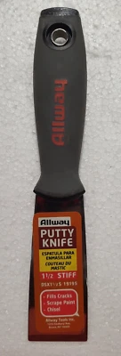 批量 5 件 全新 1-1/2 英寸 Allway DSX1/2S 19195 软握刚性推土刀 — 第 1/2 张图片