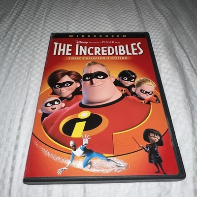 The Incredibles (DVD, 2005, 2-дисковое коллекционное издание, широкоэкранный) Disney Pixar - Изображение 1 из 4