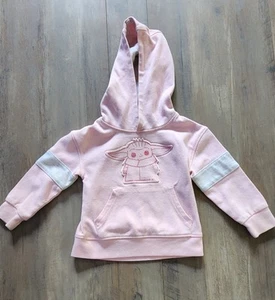 Star Wars rosa Yoda Mädchen Hoodie 3T Kleinkind - Bild 1 von 3