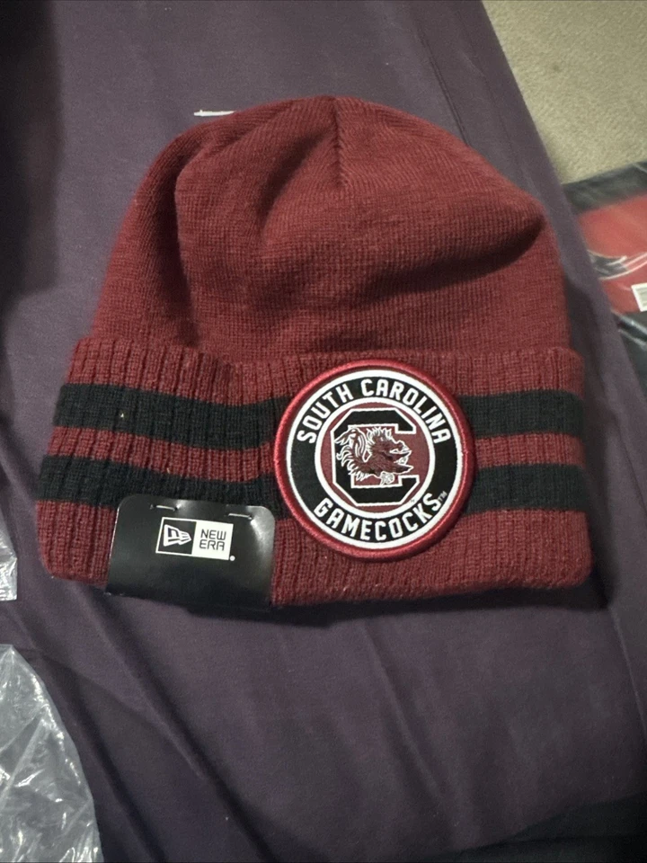 Gorra de invierno South Carolina Gamecocks New Era. Nuevo Foto 1 de 3
