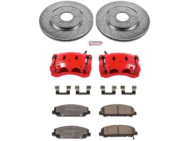 Front Brake Pad and Rotor Kit For 2006-2007 Infiniti QX56 JF293WC Foto 1 de 1