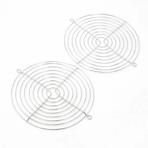 2pcs 150x170mm Metal Fan Guards - Industrial Cabinet Ventilator Grills - Afbeelding 1 van 1