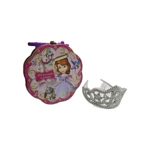 Principessa Sofia la prima scatola porta pranzo in latta metallo custodia con TIARA - Foto 1 di 8
