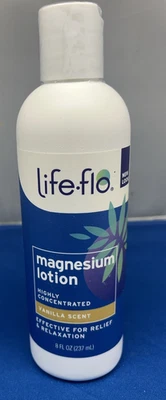 Loción de magnesio Life Flo Health 8 fl oz aroma a vainilla altamente concentrado Foto 1 de 4