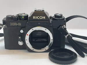 Analog Reflex RICOH XR-2 SLR 35mm Film Camera + Cap - Picture 1 of 13