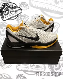Nike Zoom Kobe 6 Protro White Del Sol New With Box UK11.5/US12.5 Brand✅Fast📦💨 - Picture 1 of 8