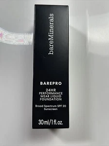 Bareminerals Barepro 24Hr Performance Wear Liquid Foundation SPF 20 ASPEN 04 - Picture 1 of 6