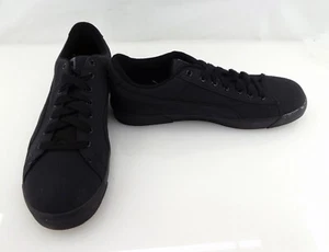 Zapatos PUMA Benny Cuero Negro Zapatilla Desajustada 10.5/10 - Imagen 1 de 8