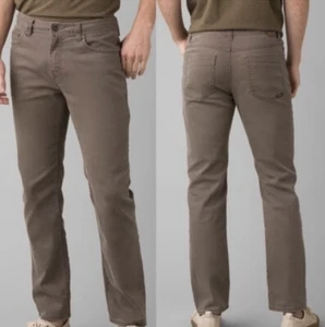 Prana Men's Bridger Pant Size 40 Slim Fit Brown Jean M4BD30315 - Picture 1 of 8