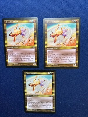 MTG Mirage x3 Frenetic Efreet  M/NM  1996 release - Image 1 of 2