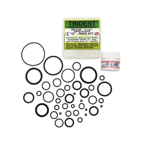Trident Viton O-Ring Assortment with Lubricant for Nitrox Dive Systems - Picture 1 of 2