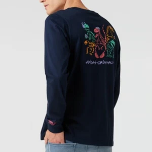 Adidas Originals Funny Dino Long Sleeve Tee Size Kids XL - Picture 1 of 9