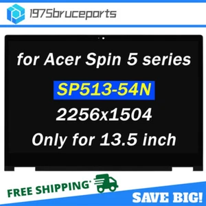 NEW  Acer Spin 5 SP513-54N-74V2 SP513-54N-70JH LCD Touch Screen Assembly + Bezel - Picture 1 of 7
