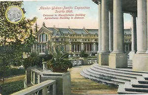 1909 Alaska-Yukon-Pacific Exposition Manufactures and Agricultures Buildings - Bild 1 von 2