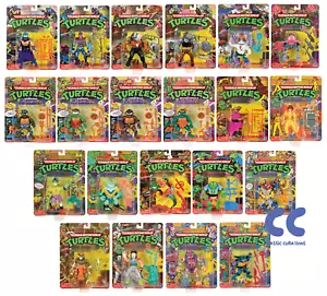 TMNT Playmates Teenage Mutant Ninja Turtles Classic 4" Action Figures - You Pick - Picture 1 of 65