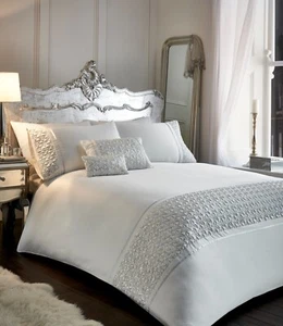 Portfolio Zenia Single Duvet Set - White - Picture 1 of 2