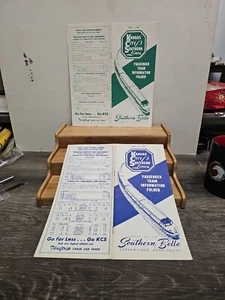 Kansas City Southern Lines 1961 & 66 Public TimetableRoute of the Southern Belle - Picture 1 of 4