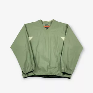 Vintage IZOD Golf Windbreaker Jacket Sage Green (L) - Picture 1 of 4