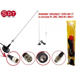 DIAMOND "ORIGINALE" SERIE MR-77 ANTENNA CON BASE MAGNETICA 144/430MHz - Zdjęcie 1 z 5