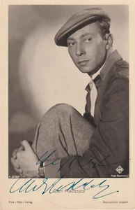 CARL RADDATZ Original Autogramm signierte FFV Postkarte 40er Jahre - Picture 1 of 2