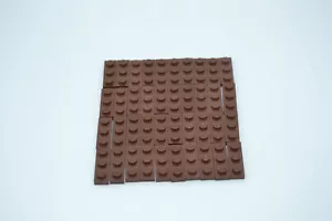 LEGO 40 x Basisplatte Grundplatte rotbraun Reddish Brown Basic Plate 1x3 3623 - Bild 1 von 2