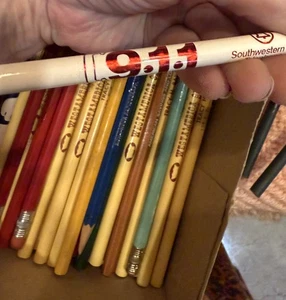 50+ Vintage Advertising Pencils Un-Sharpened Financial Boston Pencil Sharpener - Picture 1 of 17