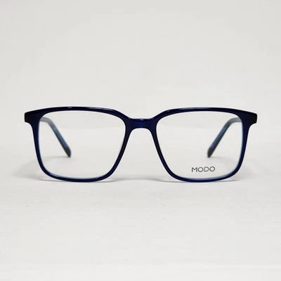 Gafas rectangulares hechas a mano para hombre MODO 6552 en azul cristal | 53 mm Foto 1 de 4