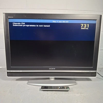 Sony Bravia KDL-32V2000 32" 720p HD LCD HDMI Freeview Gaming TV With Remote - Image 1 of 4