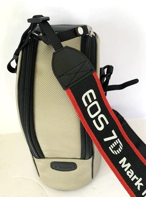 正品佳能 LZ1326 拉链镜头保护壳 带 EOS 表带 适用于 EF 70-200 毫米 100-40 毫米 — 第 1/4 张图片
