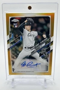 2021 Topps Chrome - GOLD #RDA-GC Garrett Crochet #/50 (AU,RC) ROOKIE DEBUT ๐ - Picture 1 of 8