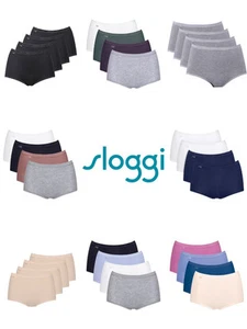 Sloggi MAXI Calzoncillos Bragas Básicos + Paquete de 4 Lencería 95% Algodón tiro alto - Imagen 1 de 26