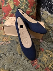 Vivaia Ballet Pisos Mujer 39.5 EE. UU. 9 Tamia 2.0 Azul Marino Sin Cordones Tejido Clásico Nuevo en Caja - Imagen 1 de 9