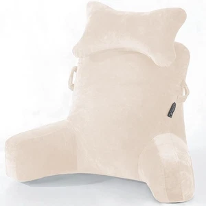 Cousin de Lecture Cousin Support Lombaire avec Traversin Amovible et Bras de ... - Afbeelding 1 van 6