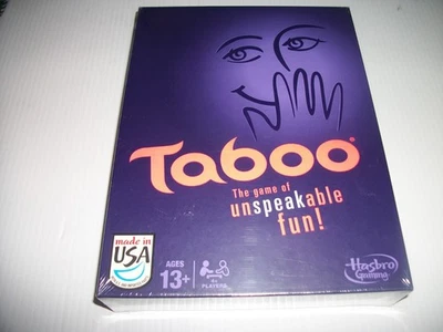 Taboo El Juego de la Diversión Indescriptible de Hasbro Nuevo Sellado de Fábrica Foto 1 de 4