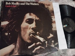 BOB MARLEY & THE WAILERS LP Catch A Fire Original ISLAND 1st Press 1973 NM/VG+ - Picture 1 of 6