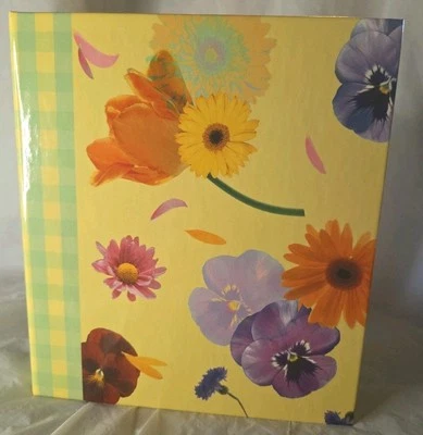 Agenda telefónica Hallmark amarilla floral nueva - primavera floral  Foto 1 de 4