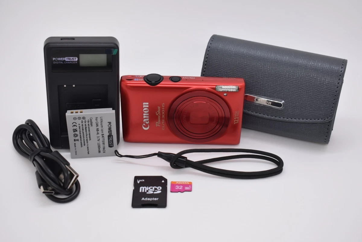 希少♪ Canon PowerShot ELPH 300 HS ブラック Canon PowerShot ELPH 300 HS - Câmera versus Câmera - Avaliação