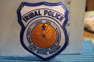 tribal indian patch TRIBAL POLICE SALT RIVER PIMA MARICOPA INDIAN  ARIZONA - Bild 1 von 1