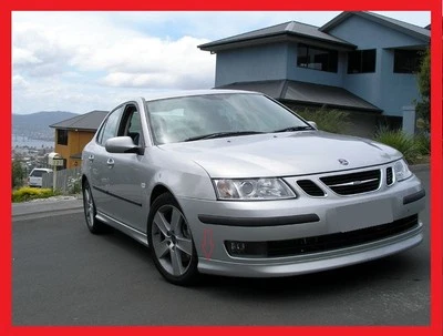 SAAB 9-3, 93, 2002 - 2008 - FALDA DELANTERA / ALERÓN / ¡Aspecto Lip Aero!!! ¡NUEVO!!! - Imagen 1 de 4