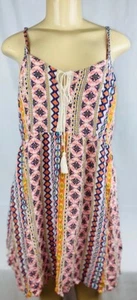 “Used” No Boundaries Women’s Size XL Multicolor Strap Backless Blouse - Picture 1 of 5