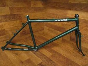 RARE VINTAGE CANNONDALE SM-600 24"/26" ER ROLLER CAM U-BRAKE MTB BIKE FRAMESET - Picture 1 of 12