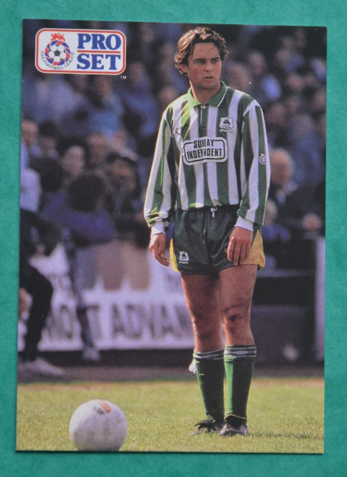 1991-92 PRO SET  DARREN GARNER  - PLYMOUTH ARGYLE No 202 - Image 1 of 1