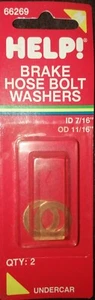 MOTORCRAFT #66269 BRAKE HOSE BOLT WASHERS - Picture 1 of 2
