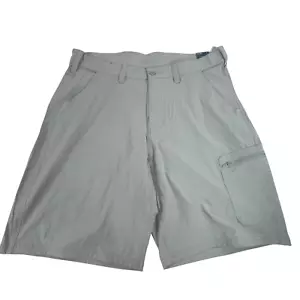 HUK Next Level Performance Shorts Gr. XL Herren grau Angeltasche belüftet - Bild 1 von 9