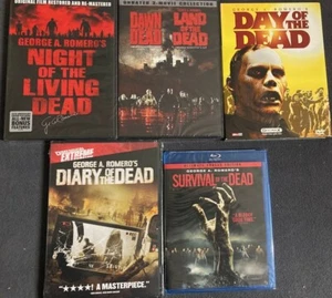 Night Of The Living Dead George Romero's COMPLETE DEAD FILMS BRAND NEW FREE SHIP - Picture 1 of 8