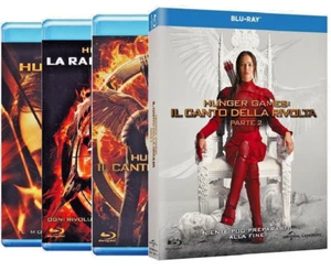 HUNGER GAMES - Collezione Blu-ray (4 BLU-RAY) con Jennifer Lawrence - Foto 1 di 1