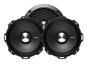 2x Rockford Fosgate PPS4-6 Punch Pro 400W MAX Power 6.5" 4-Ohm Midrange Speakers - Picture 1 of 6